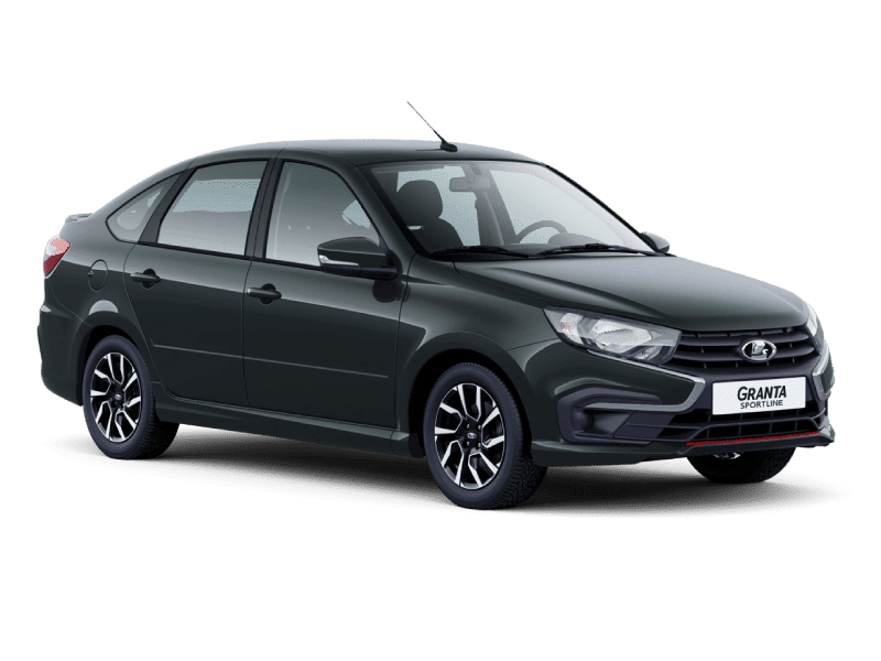 Купить Lada Granta Sportline Лифтбек в Ставрополе - СЕРЕБРИСТО-ТЕМНО-СЕРЫЙ "БОРНЕО" (633) - МЕТАЛЛИК